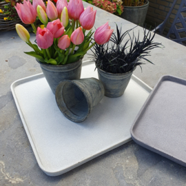 Blad betonlook 36x36
