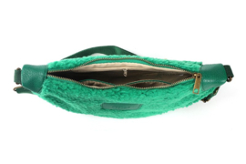 Groene teddy crossbodytas Motola