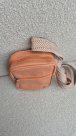 Coral /oranje Crossbodytas "Ruigoord"