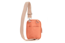Coral /oranje Crossbodytas "Ruigoord"