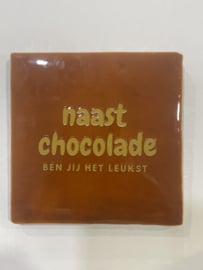 €14.95 Tegeltje 10x10-naast chocolade ben jij het leukst
