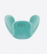 Dotz silicone egg cup blue by Nik Baeyens