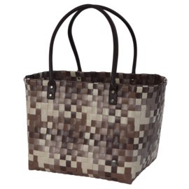 Handed by Mingel Shopper espresso brown mix