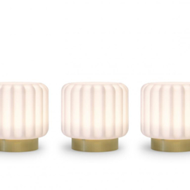 Dentelles H9x9- usb lampje -set3 gold