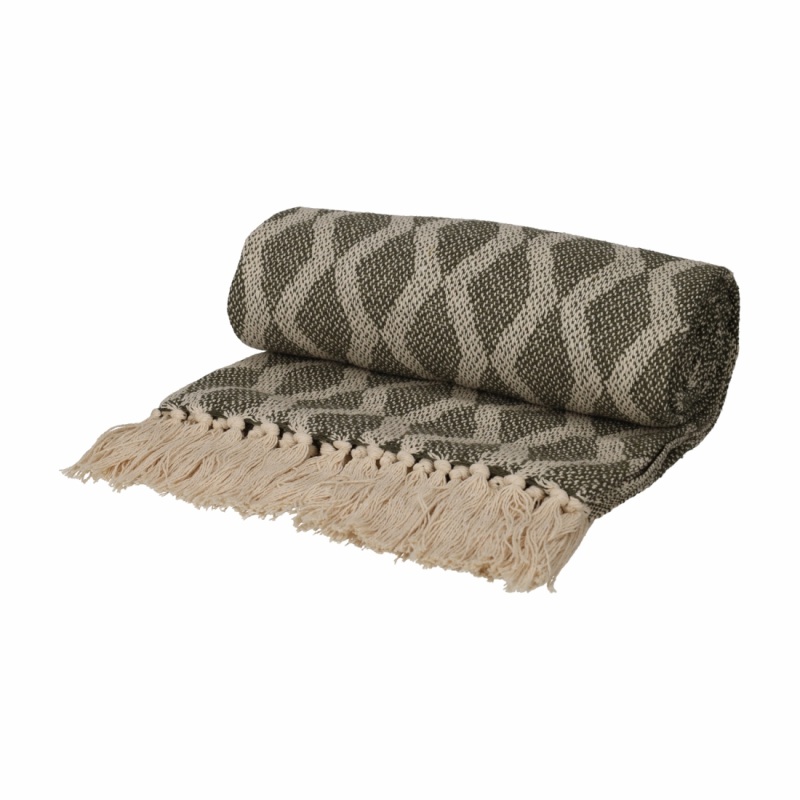 Plaid basic Recycled cotton groen