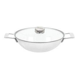Demeyere Wok met gratis glasdeksel 30 cm