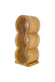 wijnrek hout naturel