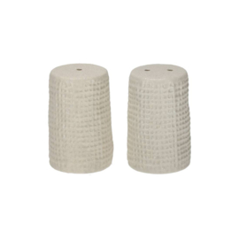 Wafel Peper & Zout Set Steengrijs