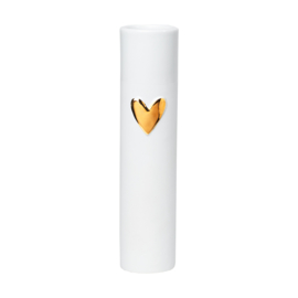 Räder Love vases heart gold d5.5cm h17cm