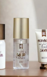 Bodymist: mijn juf is goud waard