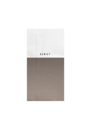 Zusss servetten geniet 11x20cm