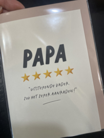 KB papa - uitstekende vader-