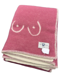 Bel-po BOOBIES PINK WHITE plaid 100%