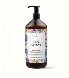 TGL  Kitchen cleaning soap  'afwasmiddel'  1000ml: lots of love