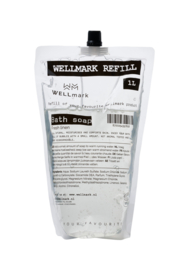 Wellmark Navulverpakking bad soap fresh linnen 1L