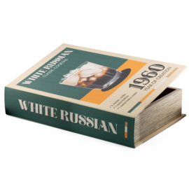Opbergboek koffietafel 'white russian'