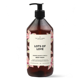 TGL body wash 1000ml - lots of love