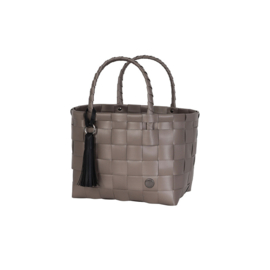 Mini Paris - Mini Shopper fat strap with PU - liver