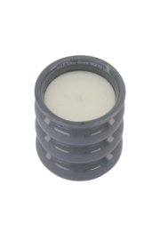Zusss scented candle ribbed with love blue
