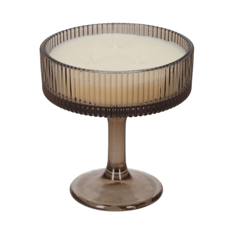 Cocktail kaars bruin