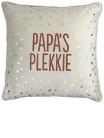 100%leuk sierkussen - papa's plekkie 45x45