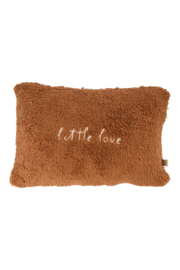 Zusss kussen teddy little love 35x25 dark brown