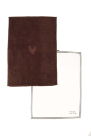 Zusss kitchen set feels good sand/ dark brown