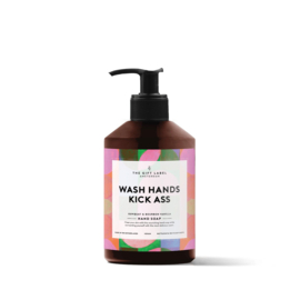 TGL handsoap 400ml: wash hands kick ass