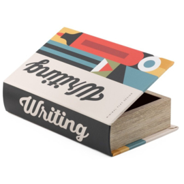 Opbergboek koffietafel 'writing'