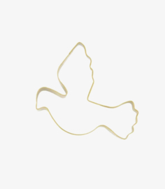 Zusss koekvorm duifje goud