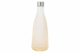 Waterfles schroefdop 1l geel