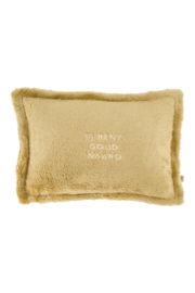 Zusss kussen fluffy jij bent goud waard 35x25