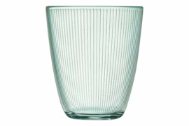 Ribbelglas set/6 groen
