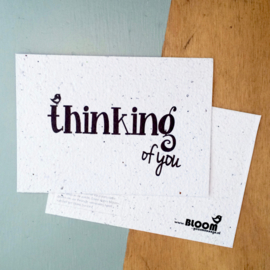 Bloeikaart: Thinking of You