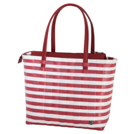 Handed by Sunny bay- cherry _with_pearl_white_stripes