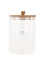 Zusss Storage jar Happy place M