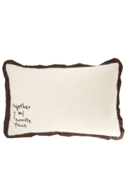 Zusss kussen favorite place boucle 40x60cm €37,99