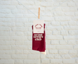socks-  wine lovers club