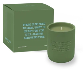 TGL cemented candle 170gr - STUDIO there is no need