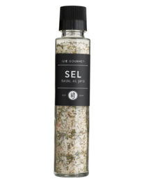 Lie gourmet salt basil, garlic, parsley