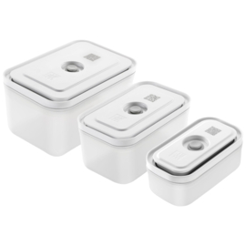 ZWILLING Fresh & serve  3-delig, Kunststof, semitransparant-Grijs