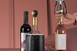 €12.35 Waterfles schroefdop 1l roze
