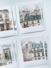 Studio by Lea - sticker pakketje  Pink Paris Polaroid