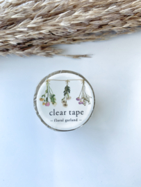 Mindwave Cleartape Floral Garland