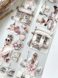 Romantic planner / Paris holyday  Sample 2.5 meter
