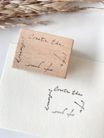 Pion stempel: Create the life of your dreams!