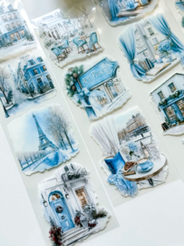 Ma.Journaling  Beautiful Paris  Scenes  3D Pet sample