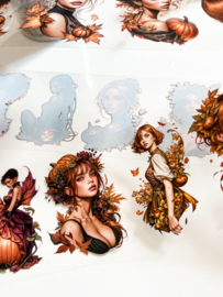 Ma.Journaling  Pumpkin Spice Queen 3D Pet sample
