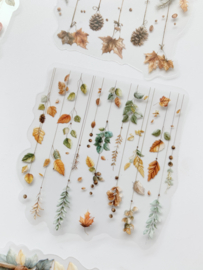 Pakketje Pet stickers Herfst Guirlande