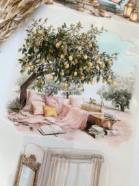 Spring Landscape 8  Sample  2.5 meter / 12 cm breed !